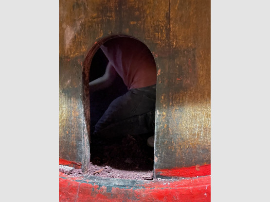 Détartrage des foudres en bois