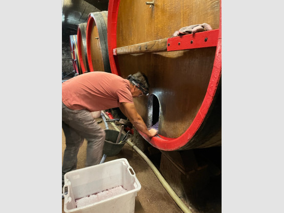 Détartrage des foudres en bois