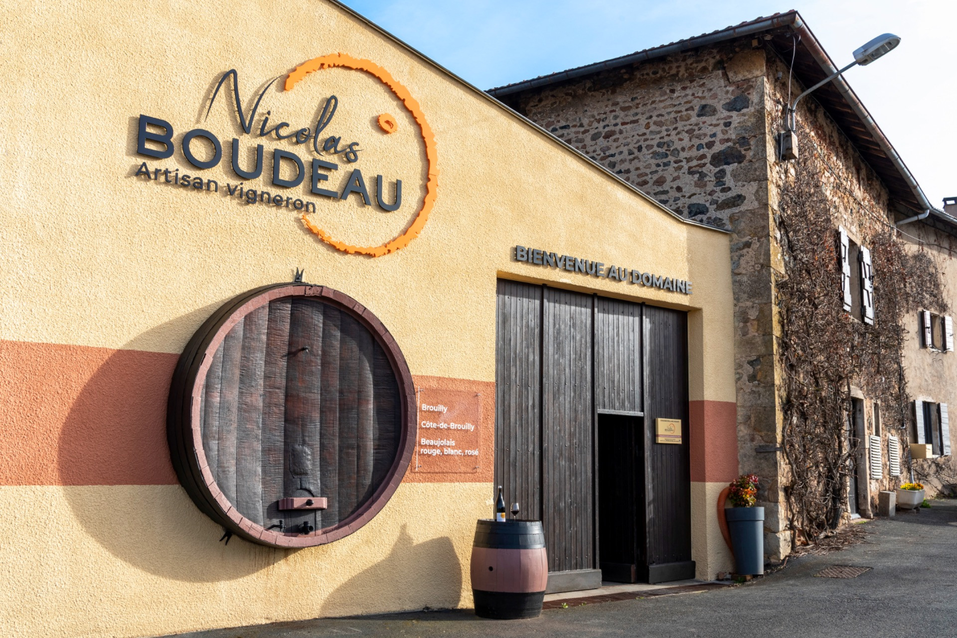 Contact : Cave du "Domaine Nicolas Boudeau"